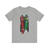 BFF Rangers Super Sentai T Shirt Custom Graphic Art Cosplay Shirts Green Ranger Power Rangers Retro Vintage 90s Tee