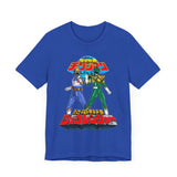 Legendary Izumi Green Ranger Changeman Blue Super Sentai T Shirt Custom Graphic Art Cosplay Shirts Power Rangers Retro Vintage Tee