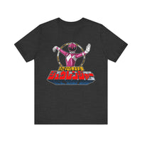 Pink Zyuranger Super Sentai T Shirt Custom Graphic Art Cosplay Shirts Power Rangers Retro Vintage 90s Tee