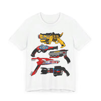 Sentai Blasters Super Sentai T Shirt Custom Graphic Art Cosplay Shirts Power Rangers Retro Vintage 90s Tee