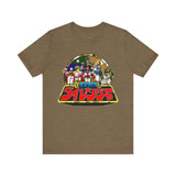 Dairanger Team Super Sentai T Shirt Custom Graphic Art Cosplay Shirts Power Rangers Retro Vintage 90s Tee