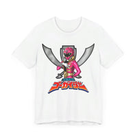 Gokaiger PInk Roll Call Super Sentai T Shirt Custom Graphic Art Cosplay Shirts Power Rangers Retro Vintage 90s Tee