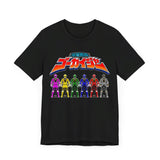 Gokaiger Ranger Keys Super Sentai T Shirt Custom Graphic Art Cosplay Shirts Power Rangers Retro Vintage 90s Tee