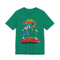Legendary Izumi Green Ranger Changeman Blue Super Sentai T Shirt Custom Graphic Art Cosplay Shirts Power Rangers Retro Vintage Tee