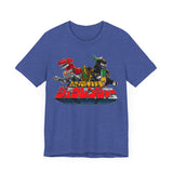 Zyurangers Red Green Mechas Super Sentai T Shirt Custom Graphic Art Cosplay Shirts Power Rangers Retro Vintage 90s Tee