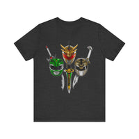 Ranger Evolution Super Sentai T Shirt Custom Graphic Art Cosplay Shirts Power Rangers Retro Vintage 90s Tee