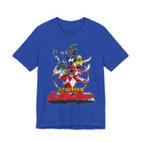 Zyuranger Team Super Sentai T Shirt Custom Graphic Art Cosplay Shirts Power Rangers Retro Vintage 90s Tee