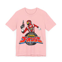 Go-Onger Go On Red Super Sentai T Shirt Custom Graphic Art Cosplay Shirts Power Rangers Retro Vintage 90s Tee