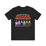 Dairanger keys Super Sentai T Shirt Custom Graphic Art Cosplay Gokaiger Shirts Power Rangers Retro Vintage 90s Tee