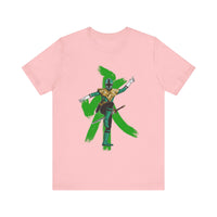 Green Samurai Dragon Ranger Super Sentai T Shirt Custom Graphic Art Cosplay Shirts Power Rangers Retro Vintage 90s Tee