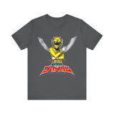 Gokaiger Yellow Roll Call  Super Sentai T Shirt Custom Graphic Art Cosplay Shirts Power Rangers Retro Vintage 90s Tee