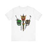 Ranger Evolution Super Sentai T Shirt Custom Graphic Art Cosplay Shirts Power Rangers Retro Vintage 90s Tee