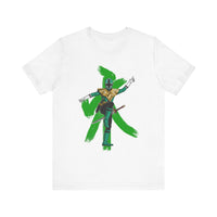 Green Samurai Dragon Ranger Super Sentai T Shirt Custom Graphic Art Cosplay Shirts Power Rangers Retro Vintage 90s Tee