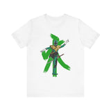 Green Samurai Dragon Ranger Super Sentai T Shirt Custom Graphic Art Cosplay Shirts Power Rangers Retro Vintage 90s Tee