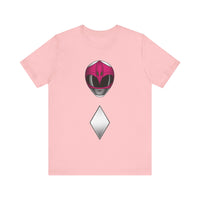 MMPR Pink Helmet Super Sentai T Shirt Custom Graphic Art Cosplay Shirts Power Rangers Retro Vintage 90s Tee