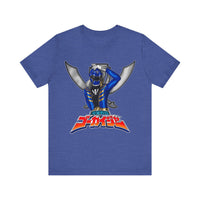 Gokaiger Blue Roll Call Super Sentai T Shirt Custom Graphic Art Cosplay Shirts Power Rangers Retro Vintage 90s Tee