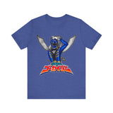 Gokaiger Blue Roll Call Super Sentai T Shirt Custom Graphic Art Cosplay Shirts Power Rangers Retro Vintage 90s Tee