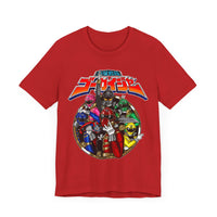 Gokaiger Team Super Sentai T Shirt Custom Graphic Art Cosplay Shirts Power Rangers Retro Vintage 90s Tee