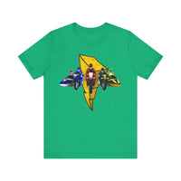 Battle Bikes Vintage Style Super Sentai T Shirt Custom Graphic Art Cosplay Shirts Power Rangers Retro  90s Tee