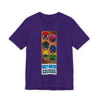 MMPR Comic Box Super Sentai T Shirt Custom Graphic Art Cosplay Shirts Power Rangers Retro Vintage 90s Tee