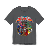 Gokaiger Team Super Sentai T Shirt Custom Graphic Art Cosplay Shirts Power Rangers Retro Vintage 90s Tee