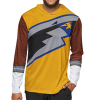 Kyoryuger Gold Hoodie (Full Print) Super Sentai T Shirt Custom Graphic Art Cosplay Shirts Power Rangers Retro Vintage 90s Tee