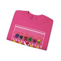 MMPR Ugly Christmas Sweatshirt Super Sentai T Shirt Custom Graphic Art Cosplay Shirts Power Rangers Retro Vintage 90s Tee