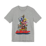 Zyuranger Super Sentai T Shirt Custom Graphic Art Cosplay Shirts Power Rangers Retro Vintage 90s Tee