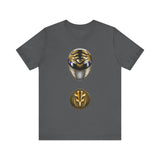 MMPR White Ranger Helmet Super Sentai T Shirt Custom Graphic Art Cosplay Shirts Power Rangers Retro Vintage 90s Tee