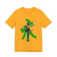 Green Samurai Dragon Ranger Super Sentai T Shirt Custom Graphic Art Cosplay Shirts Power Rangers Retro Vintage 90s Tee