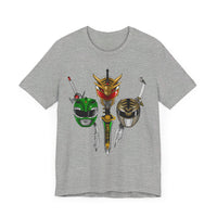 Ranger Evolution Super Sentai T Shirt Custom Graphic Art Cosplay Shirts Power Rangers Retro Vintage 90s Tee