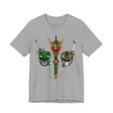 Ranger Evolution Super Sentai T Shirt Custom Graphic Art Cosplay Shirts Power Rangers Retro Vintage 90s Tee