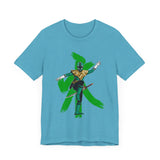 Green Samurai Dragon Ranger Super Sentai T Shirt Custom Graphic Art Cosplay Shirts Power Rangers Retro Vintage 90s Tee