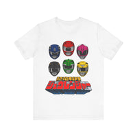 Zyuranger Helmets Super Sentai T Shirt Custom Graphic Art Cosplay Shirts Power Rangers Retro Vintage 90s Tee
