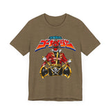 Gokaiger Helm Super Sentai T Shirt Custom Graphic Art Cosplay Shirts Power Rangers Retro Vintage 90s Tee