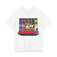 Zyuranger Super Sentai T Shirt Custom Graphic Art Cosplay Shirts Power Rangers Retro Vintage 90s Tee