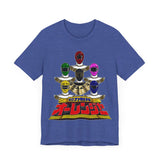 Ohranger Team Super Sentai T Shirt Custom Graphic Art Cosplay Shirts Power Rangers Retro Vintage 90s Tee