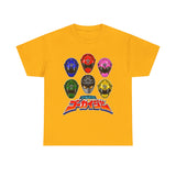 Gokaiger Helmets XL Super Sentai T Shirt Custom Graphic Art Cosplay Shirts Power Rangers Retro Vintage 90s Tee