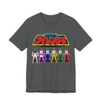 Dairanger keys Super Sentai T Shirt Custom Graphic Art Cosplay Gokaiger Shirts Power Rangers Retro Vintage 90s Tee