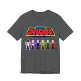 Dairanger keys Super Sentai T Shirt Custom Graphic Art Cosplay Gokaiger Shirts Power Rangers Retro Vintage 90s Tee