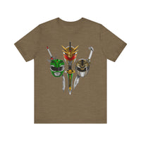 Ranger Evolution Super Sentai T Shirt Custom Graphic Art Cosplay Shirts Power Rangers Retro Vintage 90s Tee