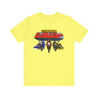 Zyuranger Bikes Super Sentai T Shirt Custom Graphic Art Cosplay Shirts Power Rangers Retro Vintage 90s Tee