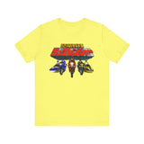 Zyuranger Bikes Super Sentai T Shirt Custom Graphic Art Cosplay Shirts Power Rangers Retro Vintage 90s Tee
