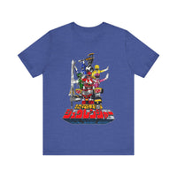 Zyuranger Super Sentai T Shirt Custom Graphic Art Cosplay Shirts Power Rangers Retro Vintage 90s Tee