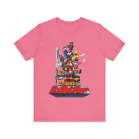Zyuranger Super Sentai T Shirt Custom Graphic Art Cosplay Shirts Power Rangers Retro Vintage 90s Tee