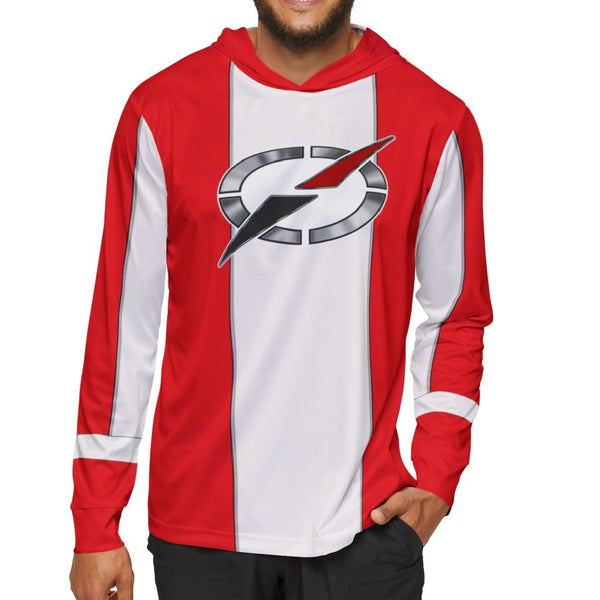 Boukenger Bouken Red Hoodie (Full Print) Super Sentai T Shirt Custom Graphic Art Cosplay Shirts Power Rangers Retro Vintage 90s Tee