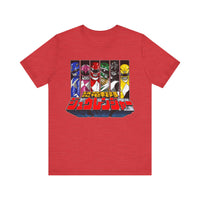 Zyuranger Super Sentai T Shirt Custom Graphic Art Cosplay Shirts Power Rangers Retro Vintage 90s Tee