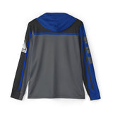 SPD Blue Hoodie (Full Print) Lightweight, Breathable, workout, pull over, fitness Hoodie Super Sentai Custom