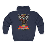 Go-Onger Full Zip Hoodie Super Sentai T Shirt Custom Graphic Art Cosplay Shirts Power Rangers Retro Vintage 90s Tee