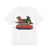 Zyurangers Red Green Mechas Super Sentai T Shirt Custom Graphic Art Cosplay Shirts Power Rangers Retro Vintage 90s Tee